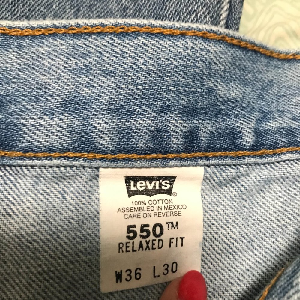 550 Relaxed Fit Men's Jeans - 36 X 30